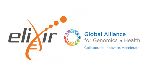 ELIXIR and GA4GH logo