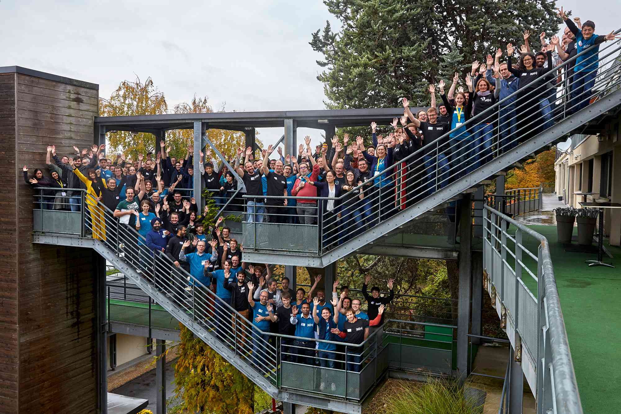 Group photo at the event