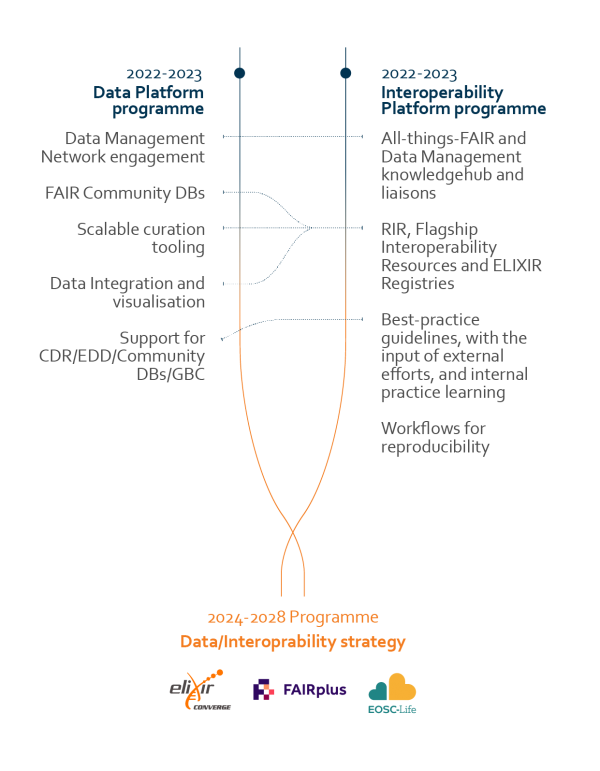 Diagram of the topics of the meeting