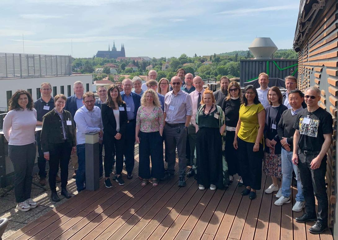 Participants of the Heads of Nodes Committee Retreat, Prague, Czech Republic, May 2025